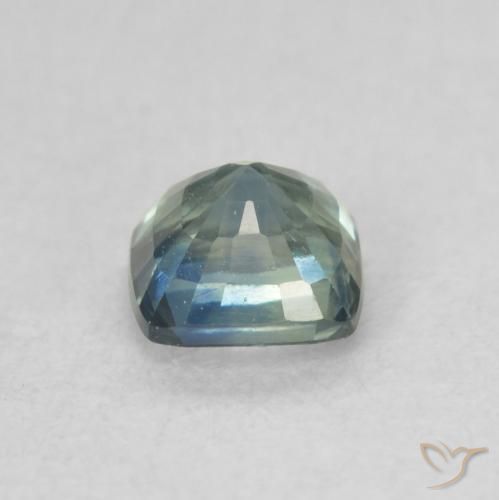 Safira Multicolorido Natural 0.63ct, Almofada, VS-SI