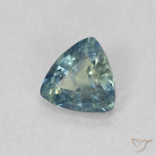 Safira Multicolorido Natural 0.44ct, Trilhão, VS