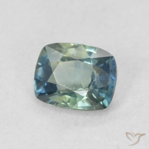 Safira Multicolorido Natural 0.58ct, Almofada, VS