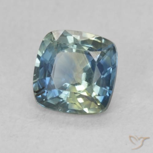 Safira Multicolorido Natural 0.82ct, Almofada, VS