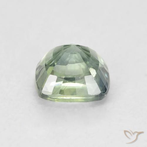 Safira Cerceta Natural 0.80ct, Almofada, VS