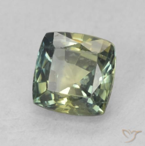 Safira Multicolorido Natural 0.95ct, Almofada, VVS