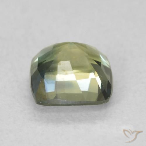 Safira Multicolorido Natural 0.95ct, Almofada, VVS