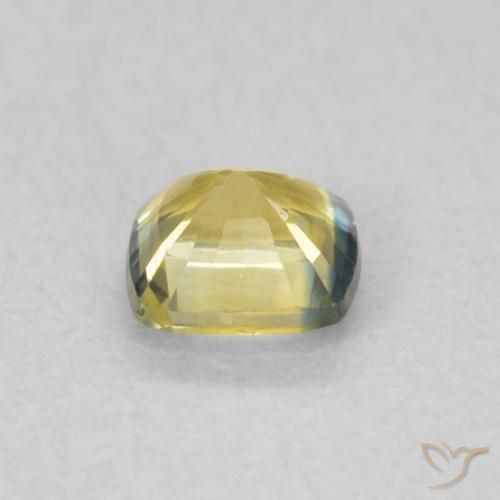 Safira Multicolorido Natural 0.56ct, Almofada, VVS