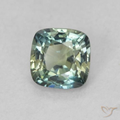 Safira Multicolorido Natural 0.64ct, Almofada, VVS