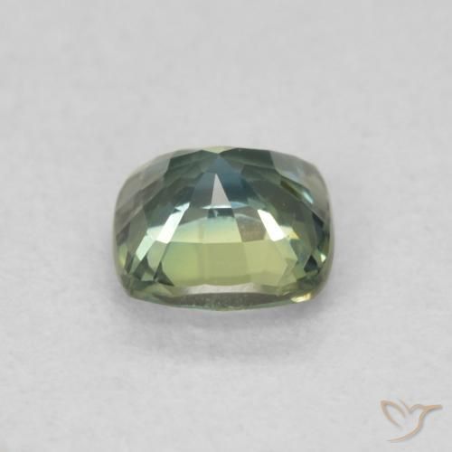 Safira Multicolorido Natural 0.64ct, Almofada, VVS