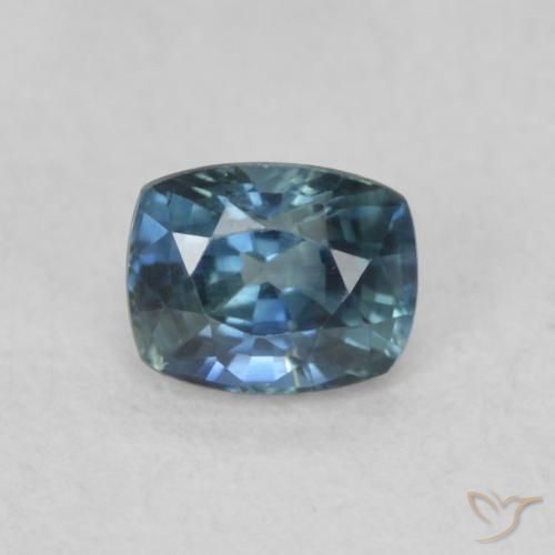 0.57ct Natural Cerceta Safira, Almofada, VVS-VS