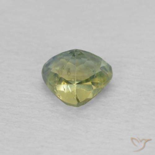 Safira Multicolorido Natural 0.43ct, Trilhão, VVS-VS