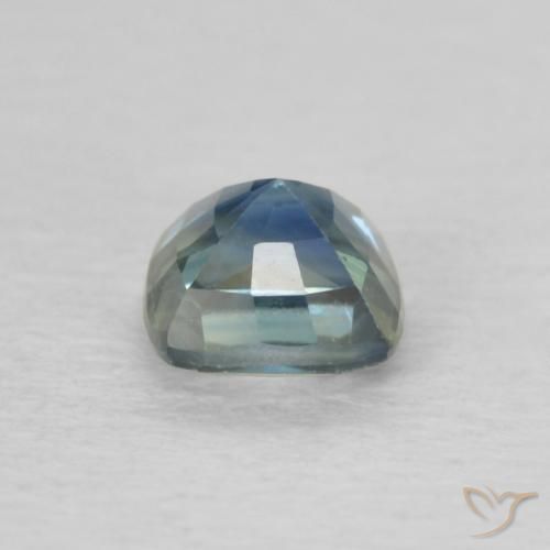 Safira Multicolorido Natural 0.63ct, Almofada, VVS-VS