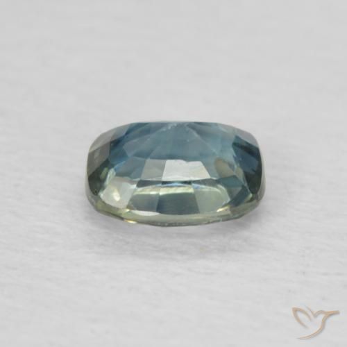 Safira Multicolorido Natural 0.49ct, Almofada, VVS-VS