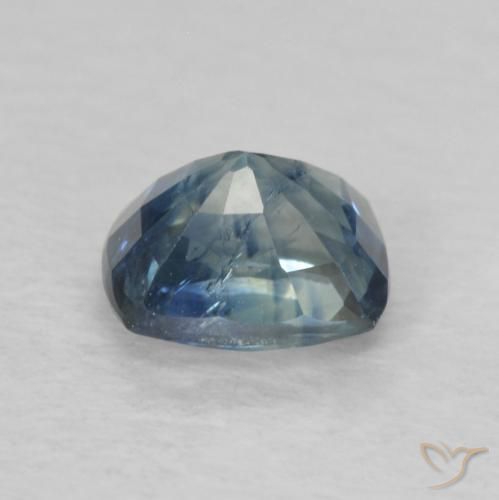 Safira Azul Natural 0.86ct, Almofada, VS-SI