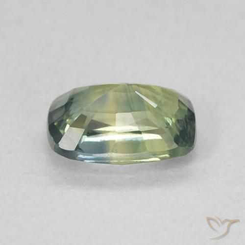 Safira Multicolorido Natural 0.77ct, Almofada, VS
