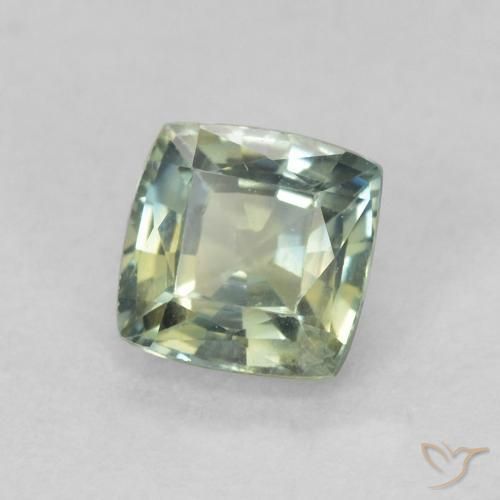 Safira Multicolorido Natural 0.82ct, Almofada, VS