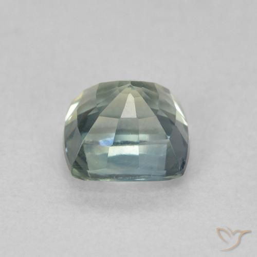 Safira Multicolorido Natural 0.87ct, Almofada cortada, VS