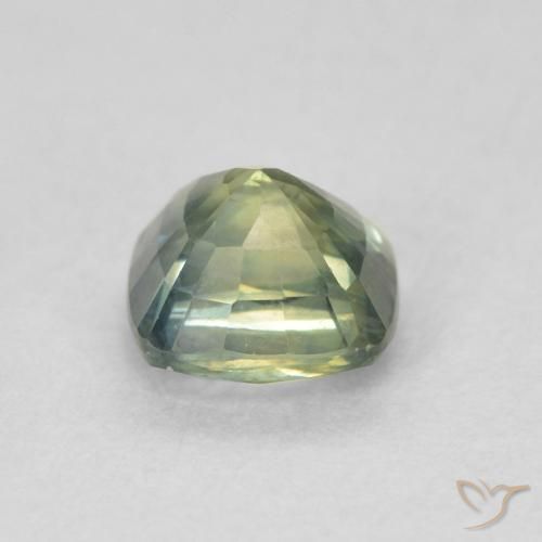 Safira Multicolorido Natural 0.87ct, Almofada, VS