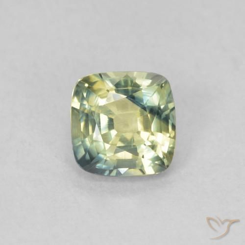 0.47ct Natural Multicolorido Safira, Almofada, VS