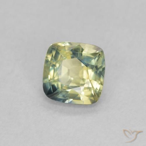 Safira Multicolorido Natural 0.47ct, Almofada, VS