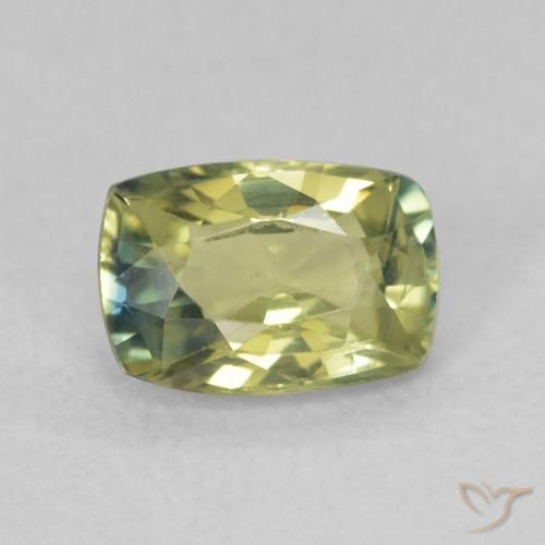 0.75ct Natural Multicolorido Safira, Almofada, VS