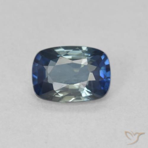 0.77ct Natural Multicolorido Safira, Almofada, VVS