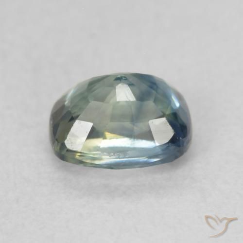 Safira Multicolorido Natural 0.64ct, Almofada, VVS