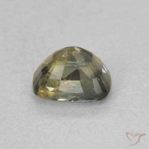 Safira Multicolorido Natural 0.47ct, Almofada, VVS