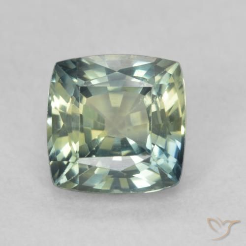 0.84ct Natural Multicolorido Safira, Almofada, VS