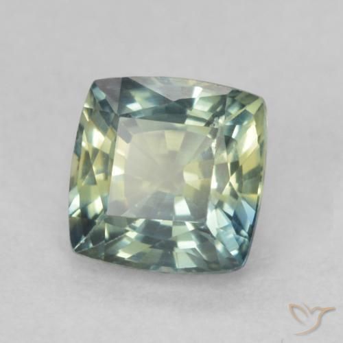 Safira Multicolorido Natural 0.84ct, Almofada, VS
