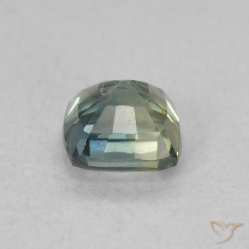 Safira Multicolorido Natural 0.67ct, Almofada, VVS-VS