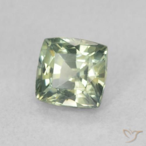 Safira Multicolorido Natural 0.66ct, Quadrado, VVS-VS
