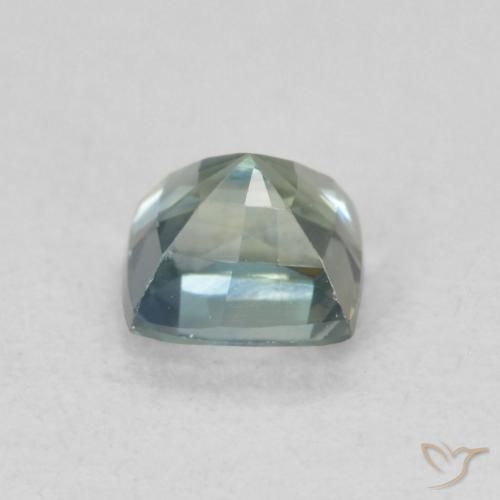 Safira Multicolorido Natural 0.66ct, Quadrado, VVS-VS