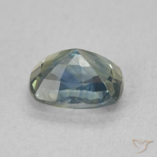 Safira Multicolorido Natural 0.79ct, Almofada, VVS-VS