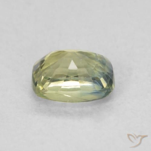 Safira Multicolorido Natural 0.63ct, Almofada, VVS-VS