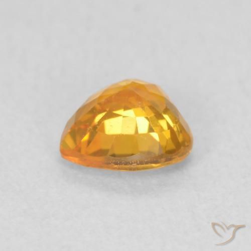 Safira Ouro Natural 0.42ct, Coração, VS