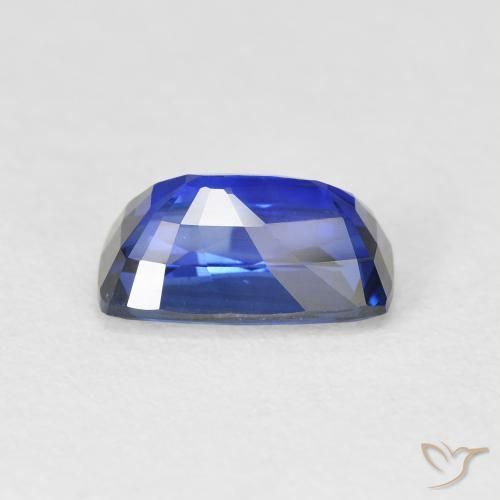 Safira azul real Natural 2.20ct, Almofada, VVS