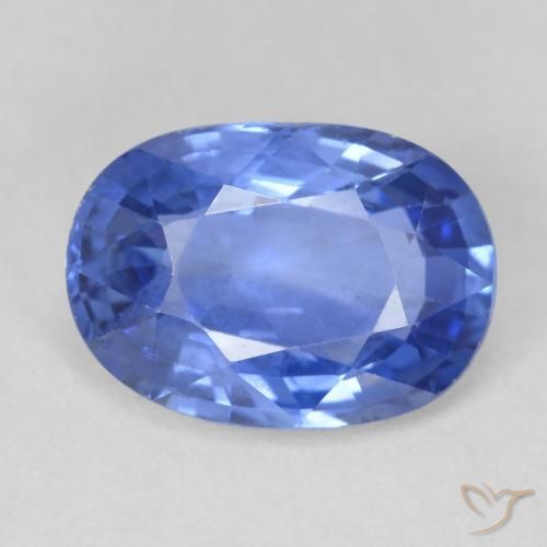 4.46ct Natural Azul marinho médio Safira, oval, VVS-VS