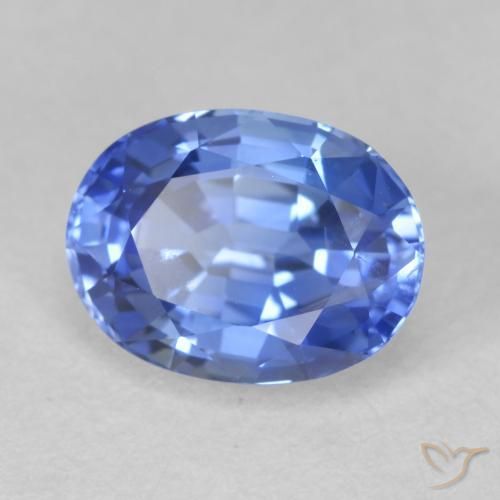 2.16ct Natural Azul marinho médio Safira, oval, VS