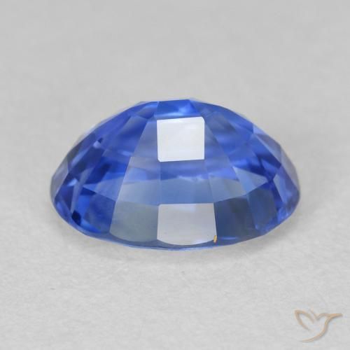 Safira Azul marinho médio Natural 2.16ct, oval, VS