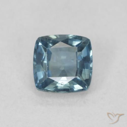 0.52ct Natural Cerceta Safira, Almofada, VS