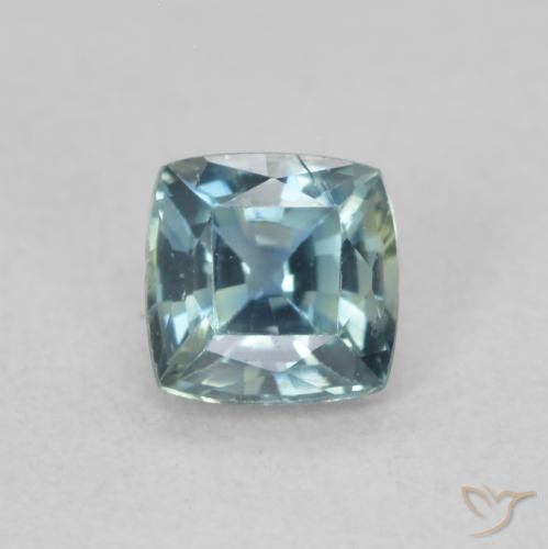 0.55ct Natural Cerceta Safira, Almofada, VS
