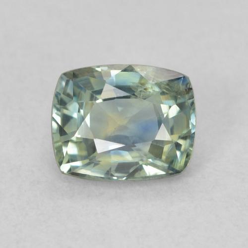 0.69ct Natural Cerceta Safira, Almofada, VS
