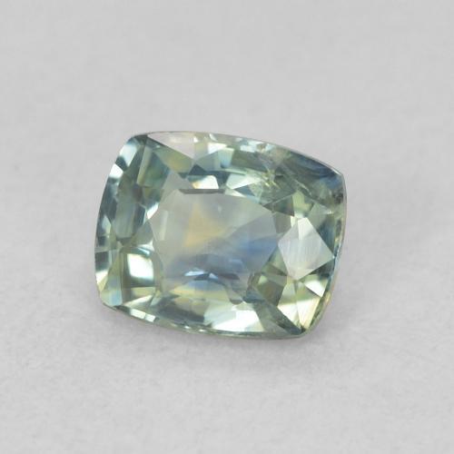 Safira Cerceta Natural 0.69ct, Almofada, VS