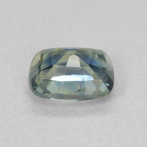 Safira Cerceta Natural 0.69ct, Almofada, VS