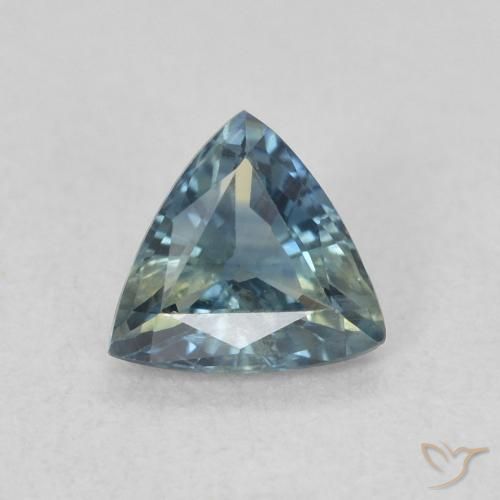 0.51ct Natural Cerceta Safira, Trilhão, VS