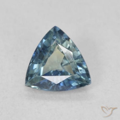 0.50ct Natural Cerceta Safira, Trilhão, VS