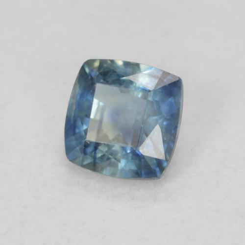 Safira Cerceta Natural 0.56ct, Almofada, VS