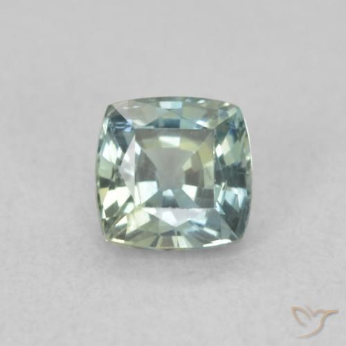0.57ct Natural Cerceta Safira, Almofada, VS
