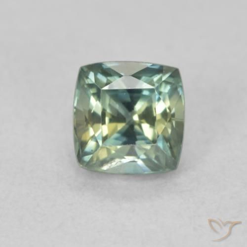 0.67ct Natural Cerceta Safira, Almofada, VS