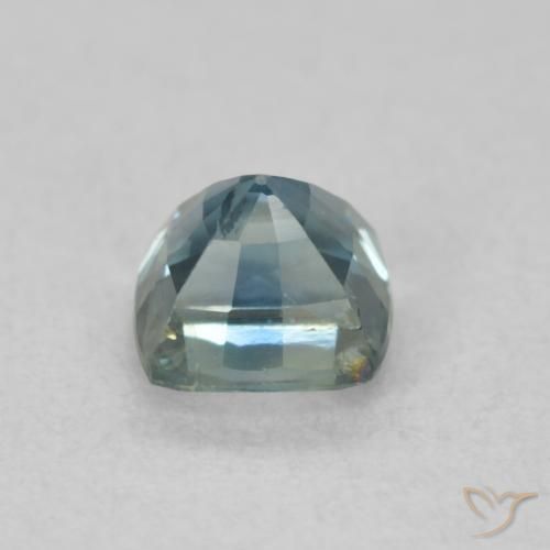 Safira Cerceta Natural 0.69ct, Almofada, VS