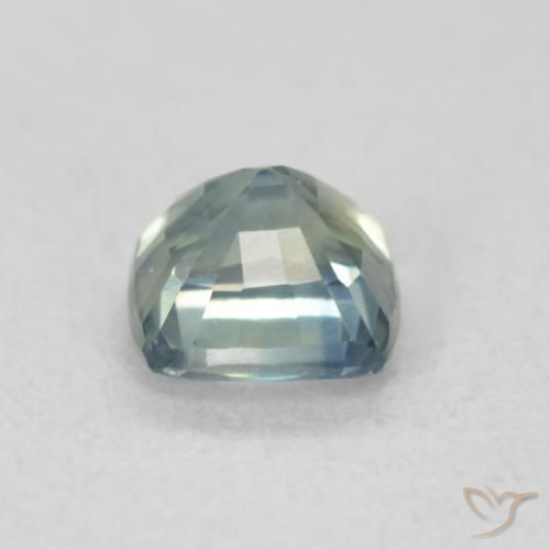 Safira Cerceta Natural 0.74ct, Almofada, VS
