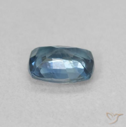Safira Azul Natural 0.42ct, Almofada, VS